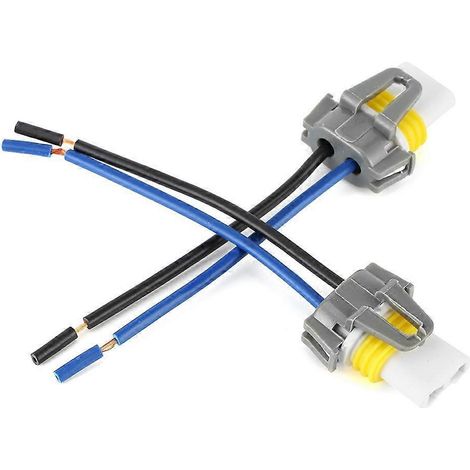 Stück 9005/9006/H10 Universal-Adapter-Kabelbaum-Buchsen für Scheinwerfer und Nebelscheinwerfer