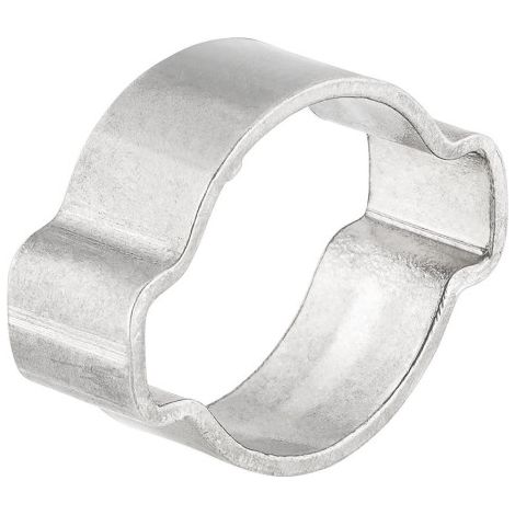 Collier de serrage à oreille NORMAClamp Collier de serrage à 2 oreilles 13-15 W1 Acier galvanisé (Par 100) (1/4)