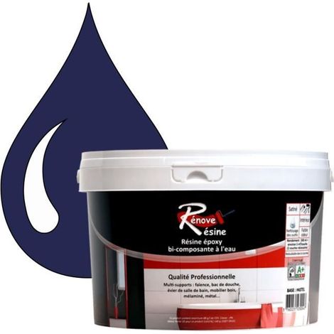 Peinture Résine - RAL 5022 - Bleu nocturne - 0,5L - Brillant - Monocouche (1/4)