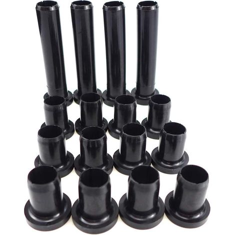 Gummimaterial vorderer unterer Querlenker-Buchsensatz für Polaris Sportsman 335 400 400L 450 500 570 800 1999–2018, ersetzt 5436973 5439270, lange und kurze Buchse, 16 Stück (1/5)