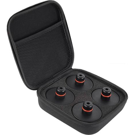 Patins de levage de rechange pour Tesla Model 3/S/X/Y, lot de 4 patins en caoutchouc avec étui de rangement, accessoires de rechange pour véhicules Tesla