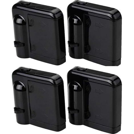 Projecteur LED Portière Voiture 4 Pièces Éclairage Bienvenue Sans Fil Magnétique Logo Ombre Chauve-Souris Compatible Tous Modèles (1/5)