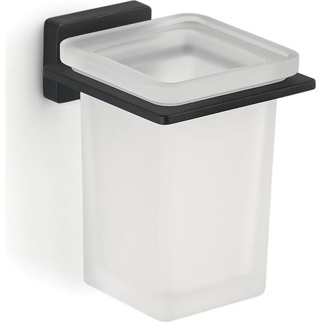 Sourcing Atena Wandbürstenhalter schwarz matt