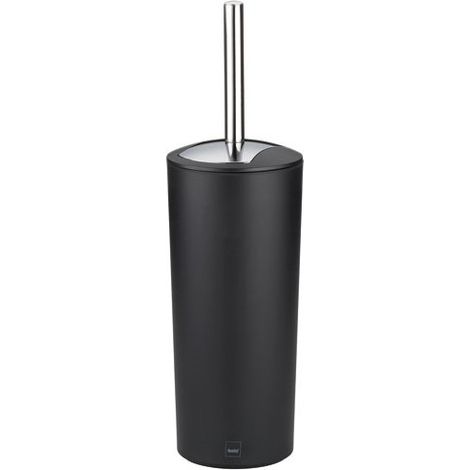 Juego de inodoro Kela Marta, 11x36,5 cm, negro