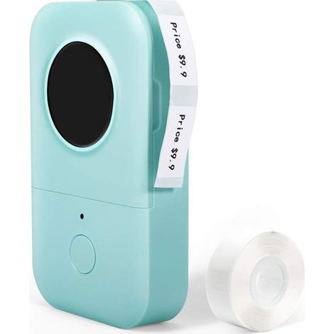 Imprimante d'étiquettes D30 - Mini imprimante d'étiquettes thermique portable Bluetooth, verte (1/5)