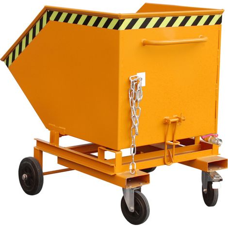 Bauer Südlohn Bac à copeaux SKW-ET 600, peint, orange jaune