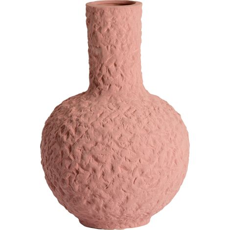 Vaso rosa in ceramica raffinato Light & Living Sacile (1/4)