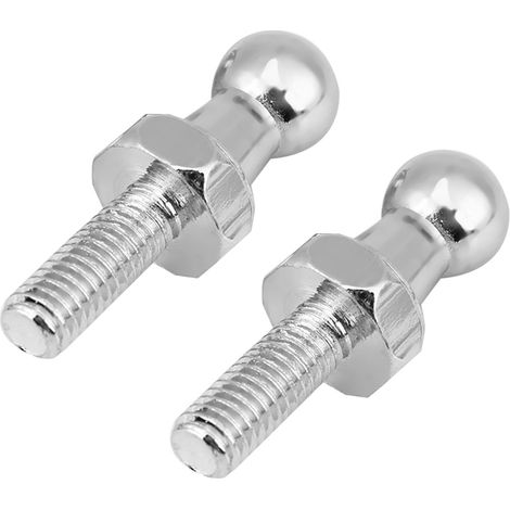 2 Billes d'acier M6 pour jambes de gaz, embouts à rotule pour capot - 2 pièces (1/5)