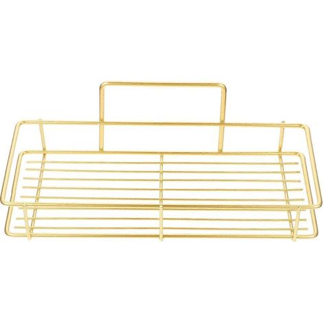 Étagère de douche suspendue pour salle de bain, sans perçage, indispensable pour le bain (1/4)