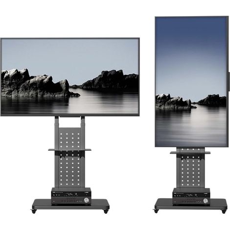 Girevole Supporto TV con Rotelle per 32-65 Pollici (1/5)