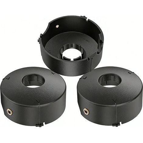Set mit 3 Spulenkappen, kompatibel mit Bosch Art 23 26 30 COMBITRIM EASYTRIM Elektro-Freischneider/Trimmer F016L71088 (1/5)