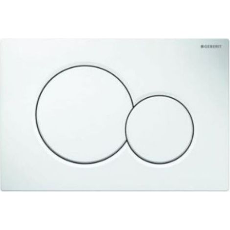 Sigma01GEBERIT Control Plate White - 115.770.11.5 (1/2)