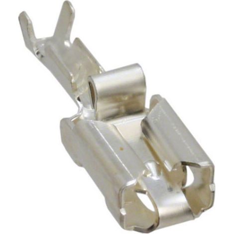 TE Connectivity 927855-6 Flachsteckhülse vibrationssicher Steckbreite: 6.35 mm Steckdicke: 0.81 mm 1