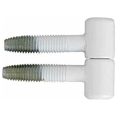 Tarjeta de fijación para atornillar D13mm, plástico, 2 piezas - Vynex