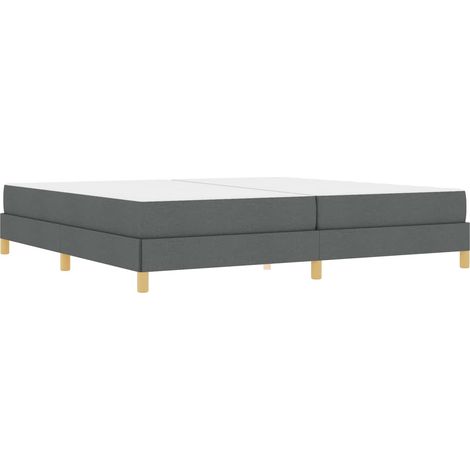 Maison Exclusive - Cama tipo Box Spring con colchón Gris oscuro 2 (1/5)