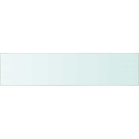 Maison Exclusive - Regalboden Glas Transparent 110x25 cm