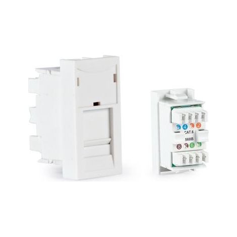 Fonestar WP-49RJ - Modul - RJ-45 FTP Cat 6 T568B / Anschlüsse