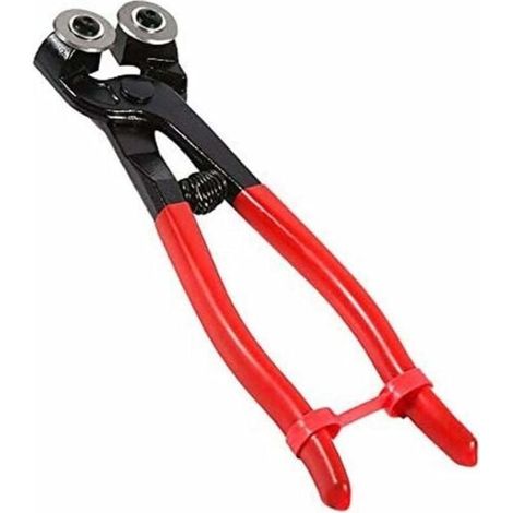 Heavy-duty titanium mosaic nippers for cutting glass, tiles and ceramics, 200 mm - LIAIKI