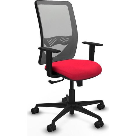 Piqueras y Crespo Zulema chaise de bureau rouge confortable (1/3)