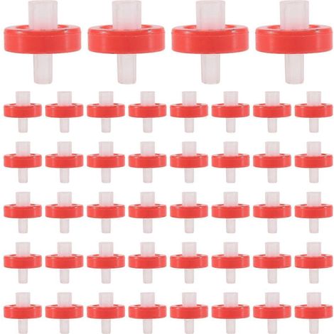 100 filtres pour seringues en PTFE, filtre de laboratoire pour seringues, diamètre de membrane 13 mm. (1/5)