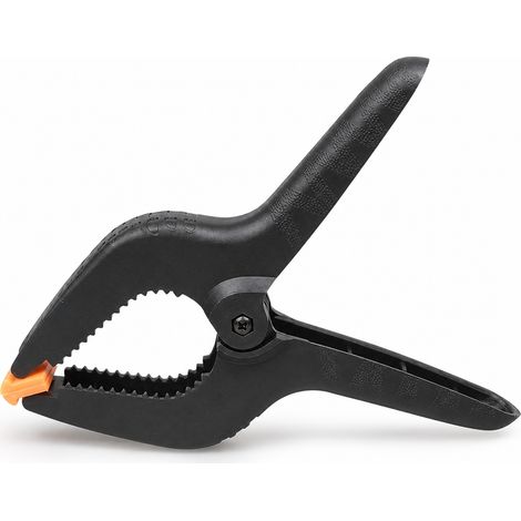 Pince à ressort en nylon noire antidérapante multifonction 9 pouces (1/5)