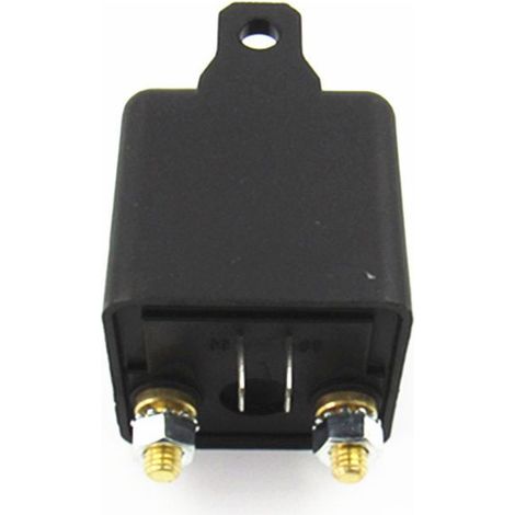 Relais de démarrage haute puissance, interrupteur principal de puissance à courant élevé 12V/24V 120A, type normalement ouvert, 120A-24V 120A. (1/4)