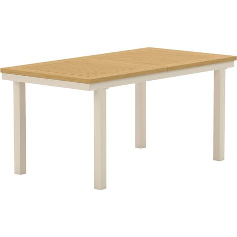 Table de Jardin Extensible "Panama" 160-240cm Naturel & Beige