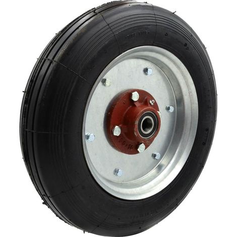 Roue pneumatique 4.00-10 pour chariot de jardin (1/3)