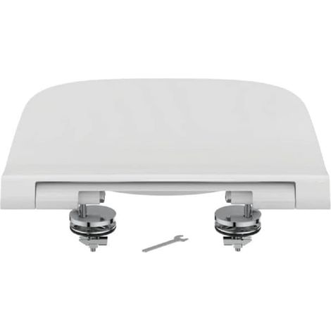 Ideal Standard - Multi Suites, Set frizione per cerniera per copriwater a chiusura rallentata i.life A e B, Accessorio di ricambio per sedile originale, TV91067, Neutro