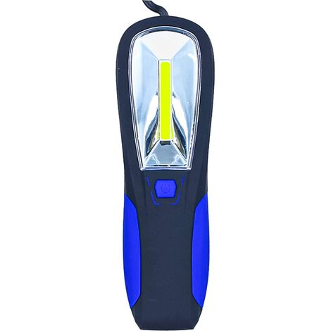 Lampada Torcia Led Officina Cob 2W Portatile Alimentazione Con 4 Pile AAA (1/3)