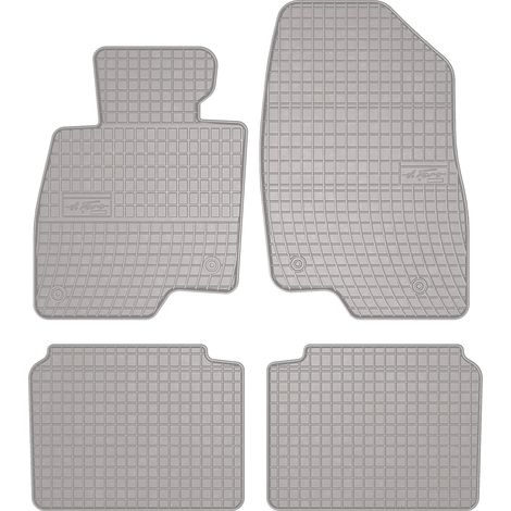 Alfombrillas de goma para coche: Mazda 6 GJ III familiar, pre-restyling (2012-2018) - color gris. (1/5)