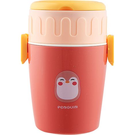 Mug À Soupe - 450 ml - Design Antidérapant - Micro-ondable - Pour Bureau Maison Extérieur - 1 Pièce (1/5)