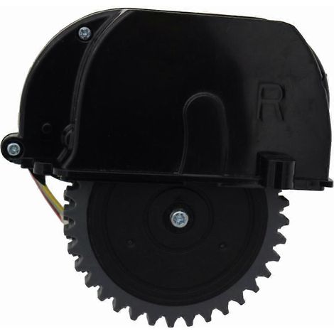 Roue pour aspirateur robot iLife V3S Pro, V5S Pro, V50 et V55 (pièces détachées incluant le moteur droit). (1/5)