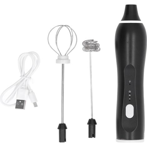Mixeur électrique portable rechargeable USB, 3 vitesses réglables, faible bruit, ustensile de cuisine (1/5)