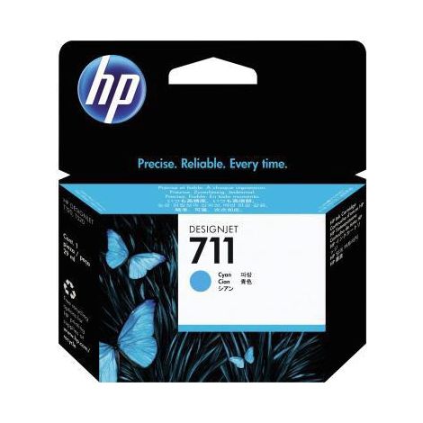 HP 711 (CZ130A) Tintenpatrone, Cyan