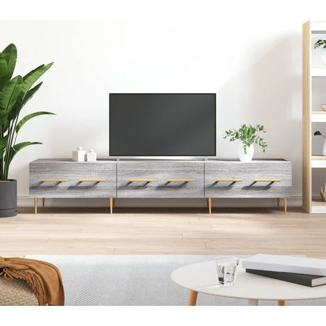 TV-Schrank Grau Sonoma 150x36x30 cm Holzwerkstoff