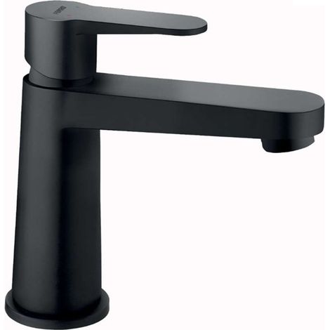 Novaservis Ferro Nostris - Waschtischarmatur mit Click-Clack-Ablaufgarnitur, schwarz BNS2BL (1/2)
