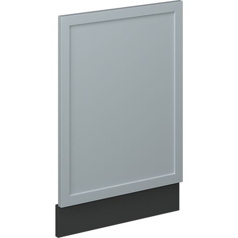 Pannello frontale Fame-Line, Blu-grigio chiaro, 45 cm senza piano di lavoro, Vicco