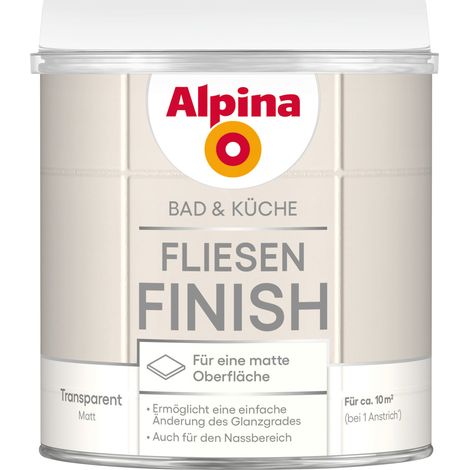 Alpina Küche & Badezimmer Fliesen-Finish 2K 750 ml