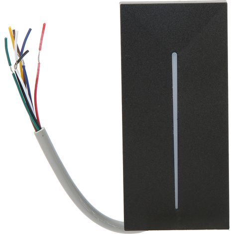 Lecteur de cartes d'accès Wiegand 26 34, 2 indicateurs LED de couleur, étanche IP68, lecteur de cartes à puce de proximité (1/5)