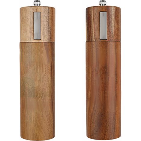 Pfeffermühle, Gewürzmühle, schwarze Pfeffermühle, Salz- und Pfefferstreuer, nachfüllbare Pfeffermühlen (1/5)