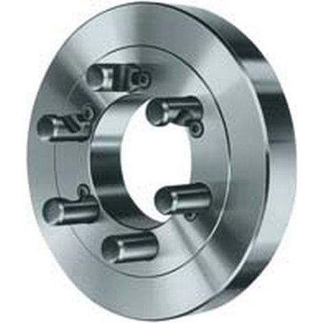 Faux-plateau en fonte à cône court, DIN 55029 et ASA B 5,9 D 1, avec goujon à téton pour Camlock, Ø A/cône : 160/5 mm, DIN 55029 hauteur B 28 mm (1/2)