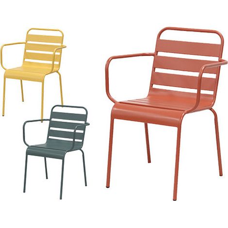 SEDIE ACCIAIO FLY COLORS GRIGIO