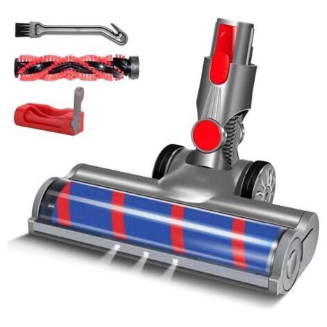 TêTe de Moteur de Brosse de Sol à Rouleau Souple/Dur pour Aspirateur Dyson V7 V8 V10 V11 V15 avec Phare LED et Verrouillage Triger (1/4)