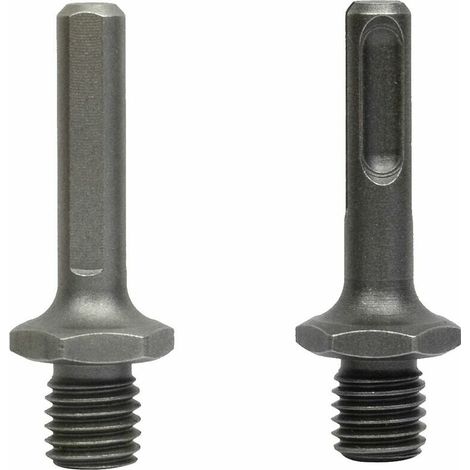 Adaptateur M14 Filetage Mâle à Femelle et Triangle Femelle - Pour Meuleuse et Perceuse - Lot de 2 Pièces (1/5)