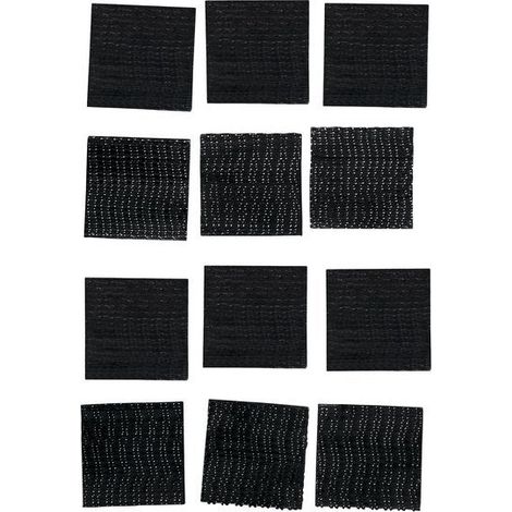 12 cuscinetti adesivi SCOTCH neri L.2,5 x P.25 mm SCOTCH