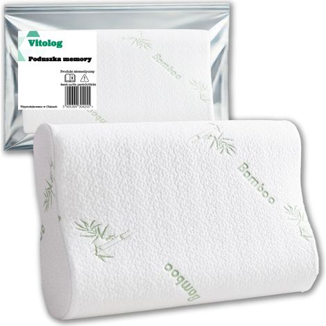 ERGONOMISCHES SCHLAFKISSEN, MEMORY-SCHAUM, SEITENKISSEN, GROSS