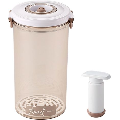 Boîte De Conservation Sous Vide - 2.3 L - Pour Légumes Et Fruits - Avec Pompe Manuelle - 1 Pièce (1/5)