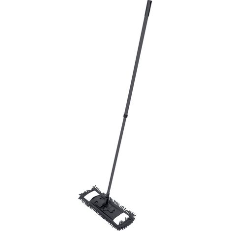 Balai Microfibre "Chenille" 130cm Anthracite