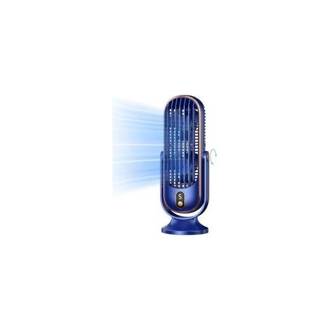 Tischventilator – Markenlos – Turmmodell – 5 Geschwindigkeitsstufen – Leise – USB-aufladbar (1/5)